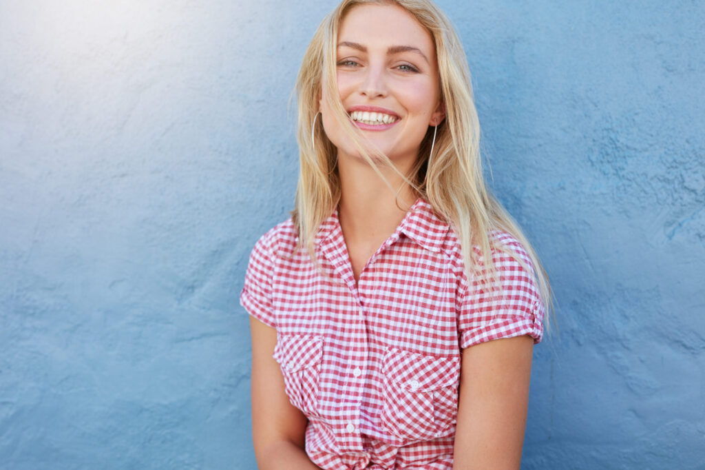 Adult patient considering palatal expansion treatment at Rise Orthodontics in Modesto, CA